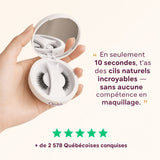 Cils magnétiques Cléolya réutilisables, sans colle ni eyeliner