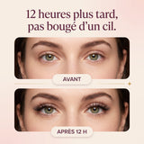Pose des cils magnétiques Cléolya avec l'applicateur, sans colle