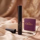 Mascara Cléolya et boîte de cils magnétiques Cléolya sur satin