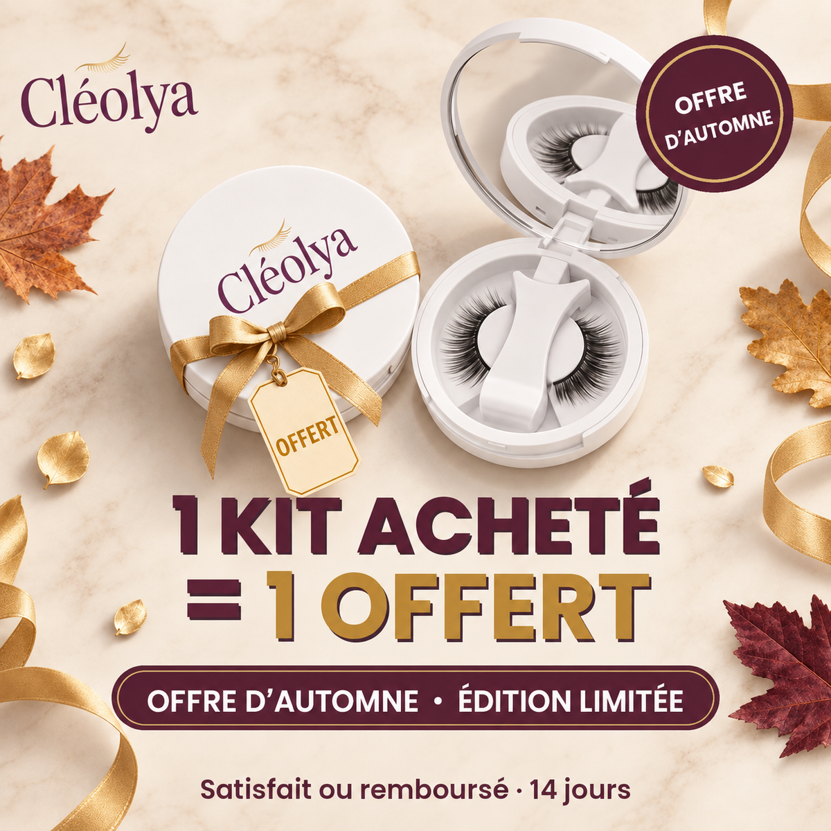 Cils magnétiques Cléolya™