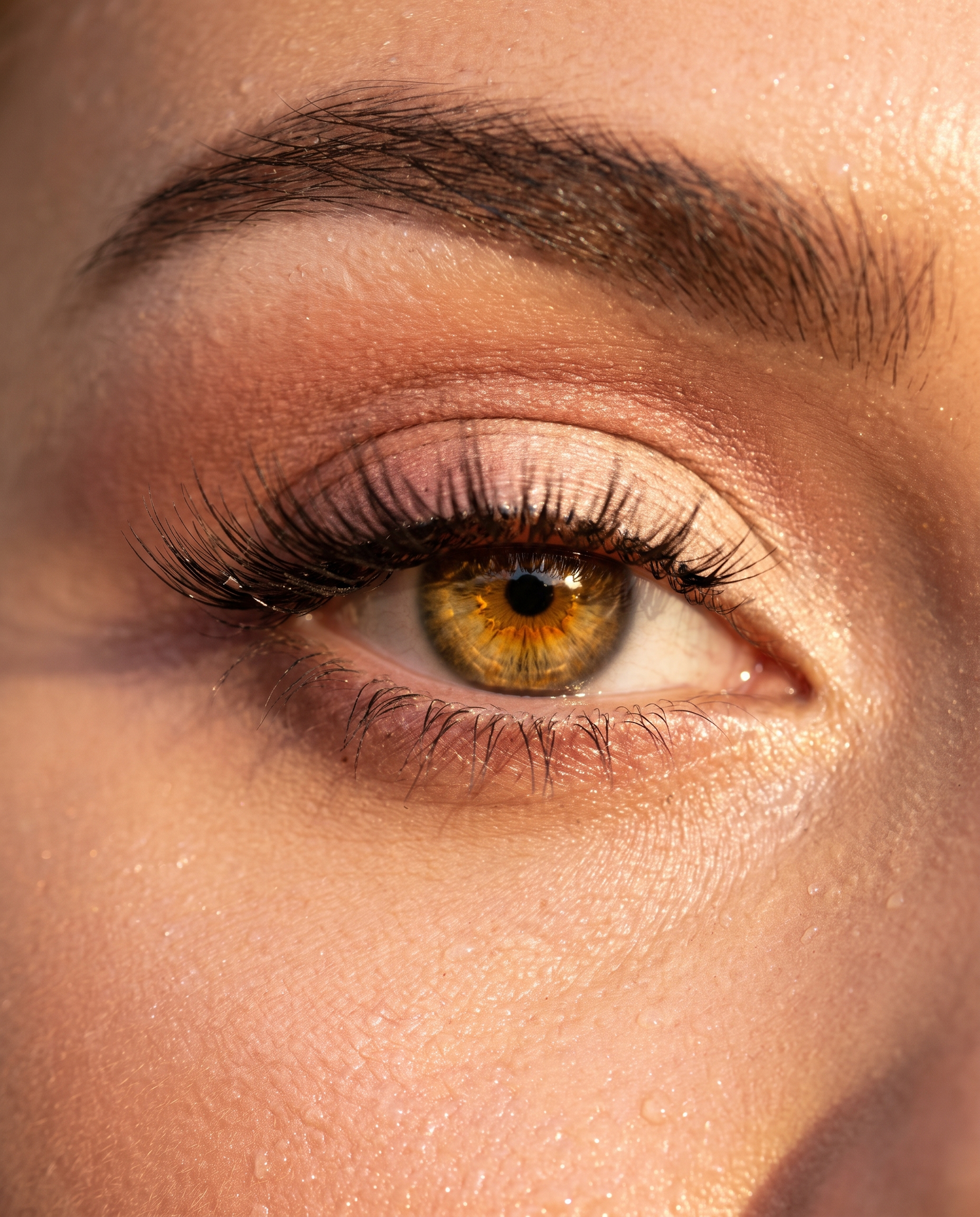 Regard sublime par les cils magnetiques Cleolya